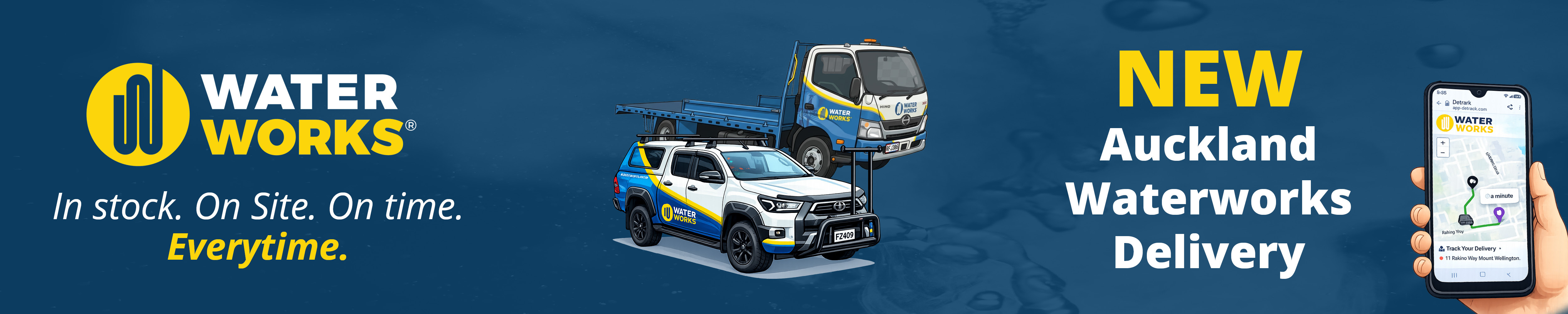 Waterworks Delivery Auckland